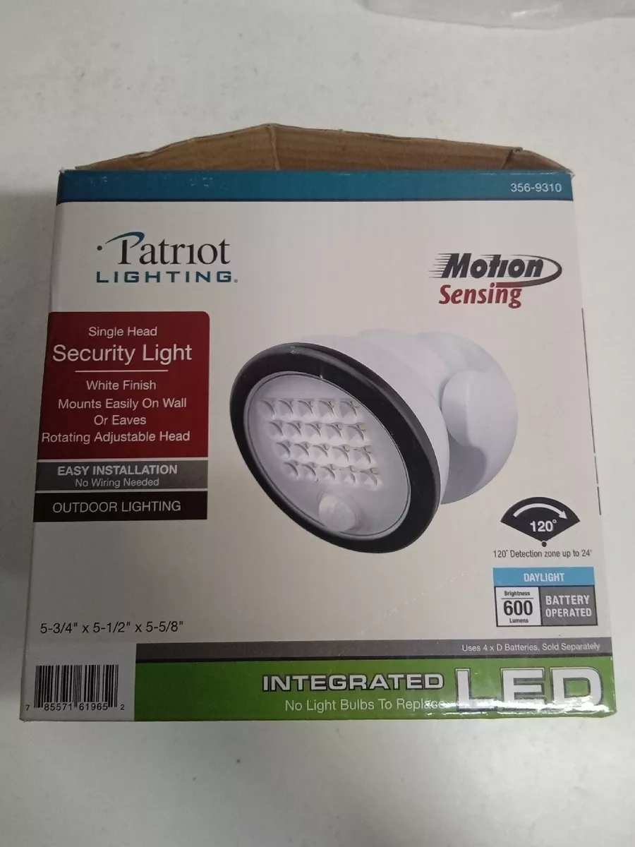 Patriot security light deals