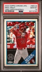 Mike Trout MLB 2023 Topps Chrome Update 1988 35th Anniversary PSA 10 GEM MINT