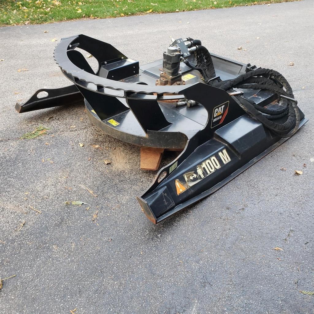 2019 CATERPILLAR BRX418 SKID STEER BRUSH CUTTER FORESTRY MULCHER CAT eBay
