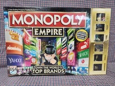 MONOPOLY EMPIRE GOLD EDITION BOARD GAME XBOX FORD PUMA CAT TOKEN HASBRO SEALED