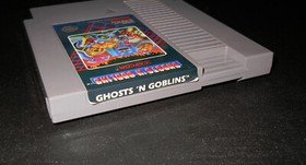 NES GHOSTS 'N GOBLINS Video Game ( Cartridge & Sleeve Only ) 1986 Capcom