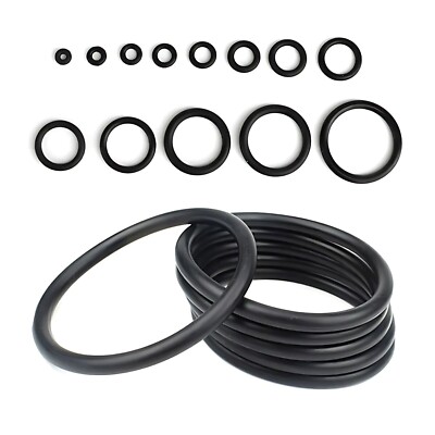O Ring 6mm-200mm Schnurstärke 2,4mm NBR Dichtungsring Dichtring O-Ring Gummiring