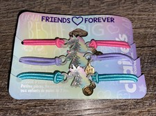 Claire s Pastel Glitter Pink Purple Unicorn Bff Best Friend Bracelet Jewelry Set