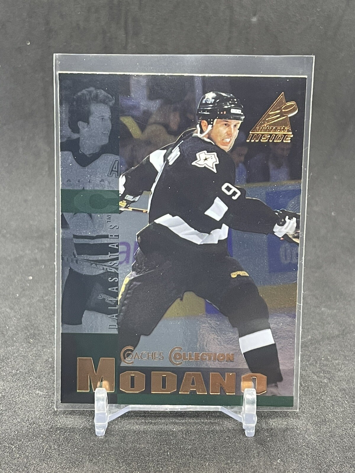 Mike Modano 1997-98 Pinnacle Inside Coach’s Collection #15 Stars