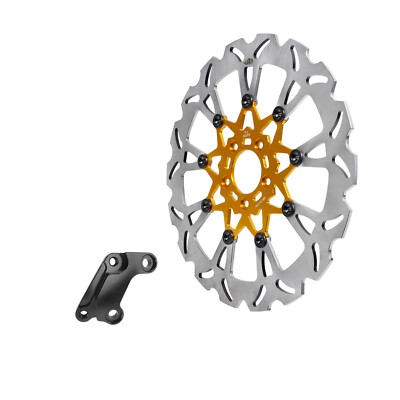 14'' Big Gold Front Brake Rotor for Harley 2014-22 Sportster XL, 2015-24 Breakout
