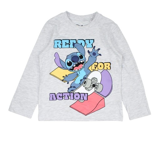 Boys' Pajamas. LILO & STITCH, Gray Color. For Ages 2-12. - Picture 4 of 7