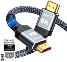 Câble HDMI Highwings 8K Ultra Haute Vitesse - 6,6 pieds (2 m) - 48 Gbit/s