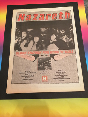 top music advert from nazareth 1976