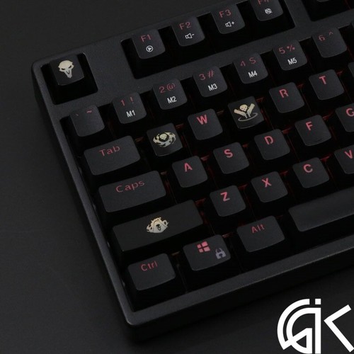 Watchman Angel Hero Mechanical Keyboard Personalized Skill Keycaps Transparent - 第 6/30 張圖片
