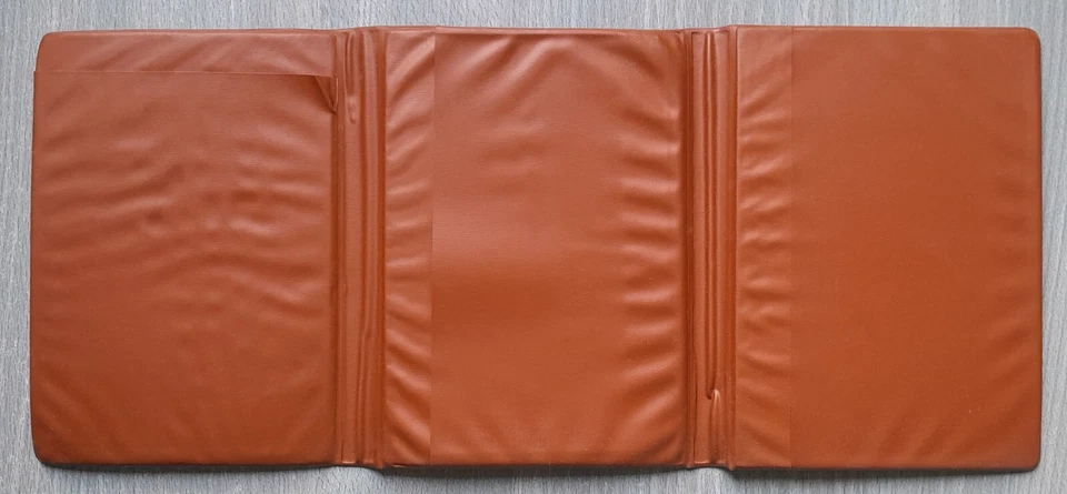 Porta Agenda o Documenti in Pelle Vintage 14 x 17.8 cm - Imagen 3 de 4