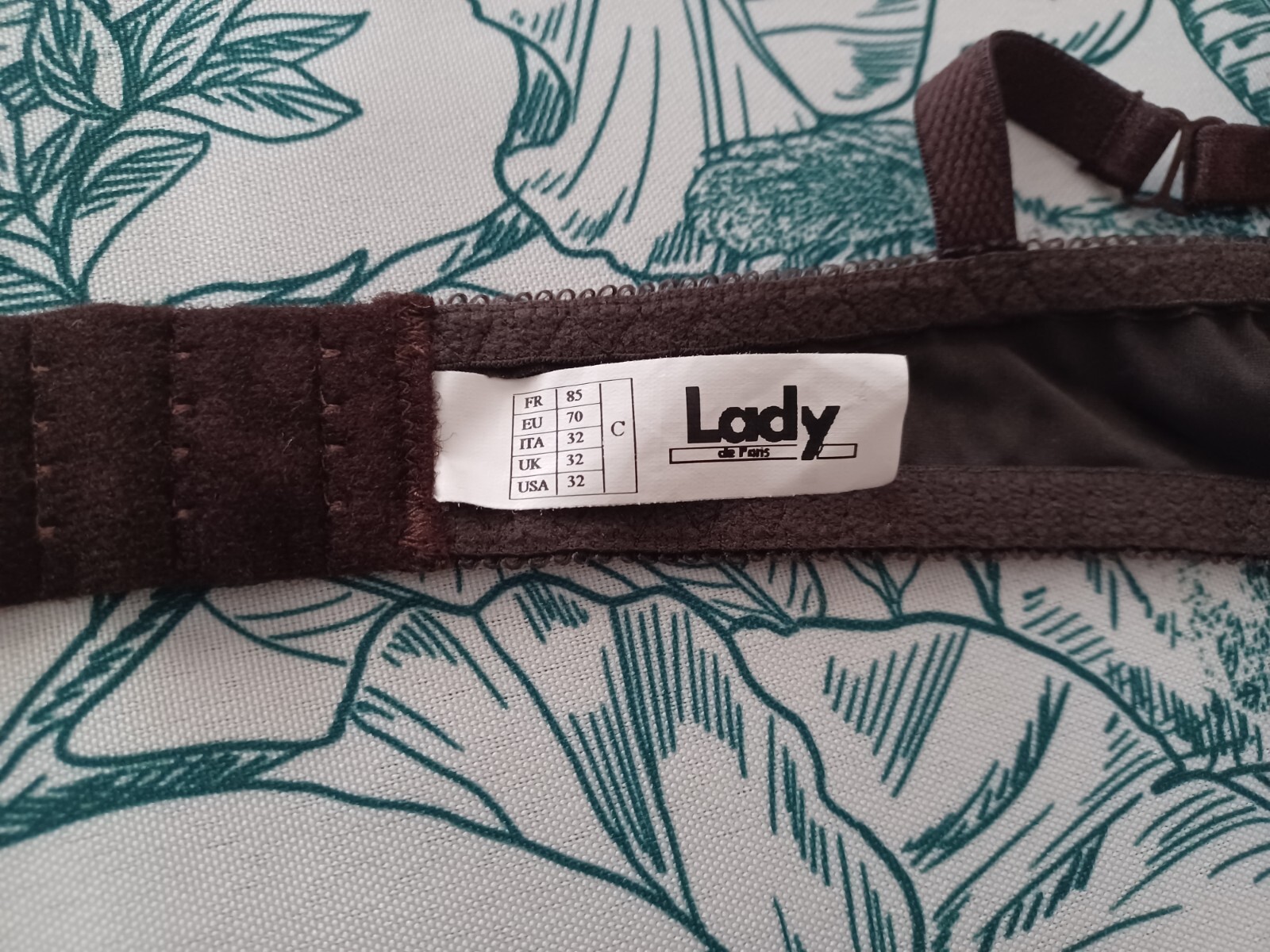String Femme Lady De Paris – Taille 2, Marron, Neuf Sans Étiquette