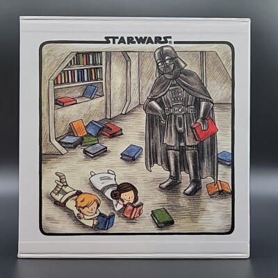 Book Box Set Art Darth Vader and Son & Vader's Little Princess Jeffrey Brown