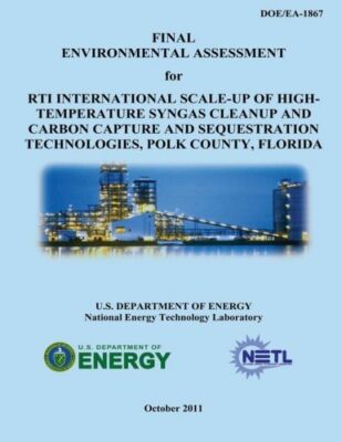 Final Environmental Assessment For Rti International Scale-Up Of High-Tempe...