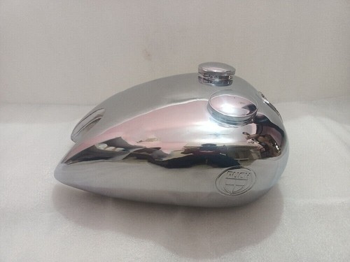 Ajuste para Puch 250 Tf 1952 250Cc cromo gasolina combustible tanque de gasol... - Imagen 8 de 8
