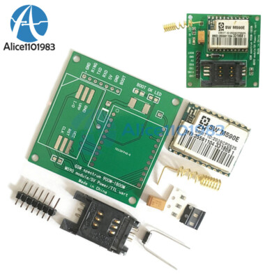 M590E GSM GPRS Module 900m-1800m Sms Message Diy Kits M590 Sms CPU MCU Tester