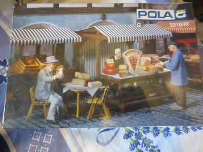 Pola G 331040 Marktstand Käse OVP NEW Etal de marché Fromages Market Cheese 