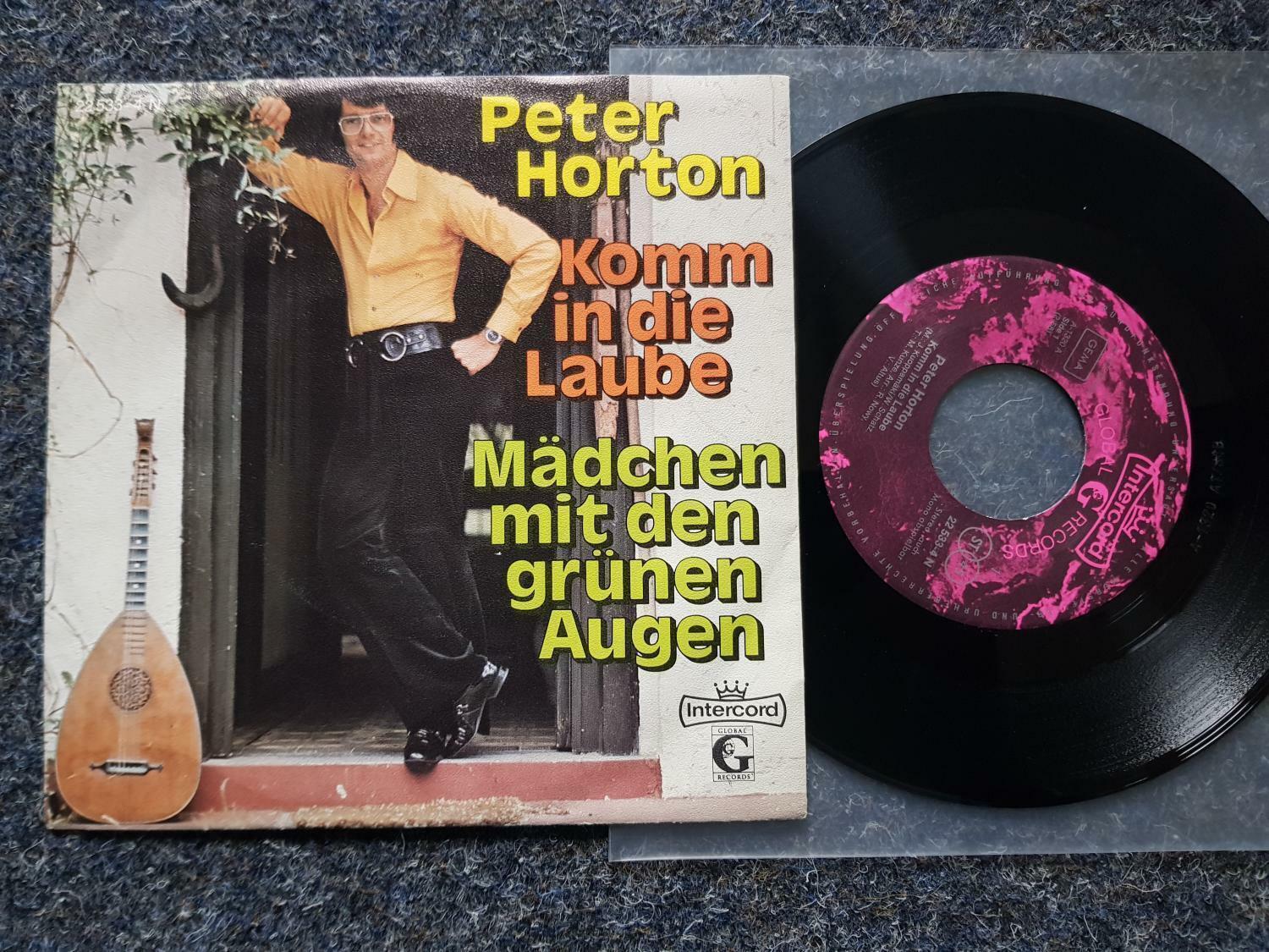 7"" Single Vinyl Peter Horton - Komm in die Laube