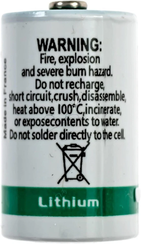 (10 УПАКОВОК) Saft LS-14250 1/2 AA 3,6 В литиевый (неперезаряжаемый) - Изображение 4 из 4