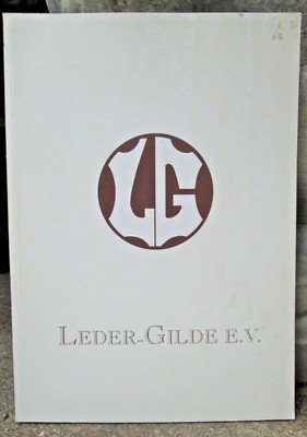 Leder-Gilde E.V. A Presentation German Leathercrafters Catalog 1997 TPB