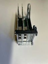 Two x QLogic QLE4062C IX4010402-11 Gigabit Ethernet Adapter Cards w/ Riser card