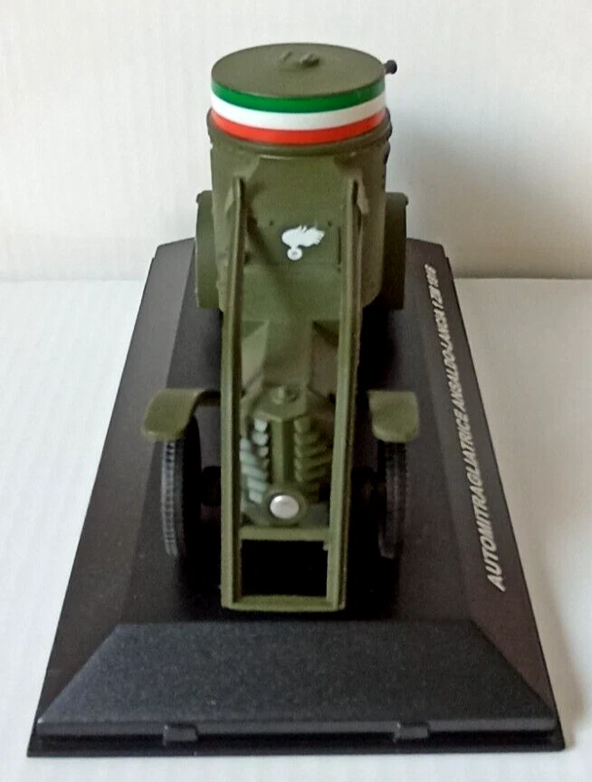 Modellino Automitragliatrice Ansaldo Lancia 1 ZM - 1916 - Carabinieri - 1:43 - Immagine 3 di 3