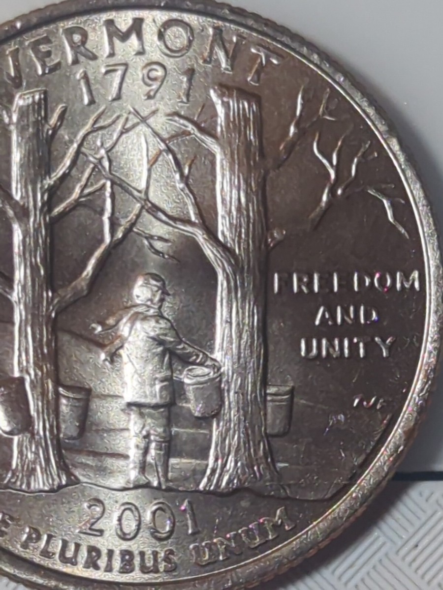 2001 P Vermont State Quarter Uncirculated | eBay
