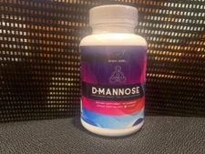 High Level D-Mannose Capsules, 60 Count, EXP 04/2025