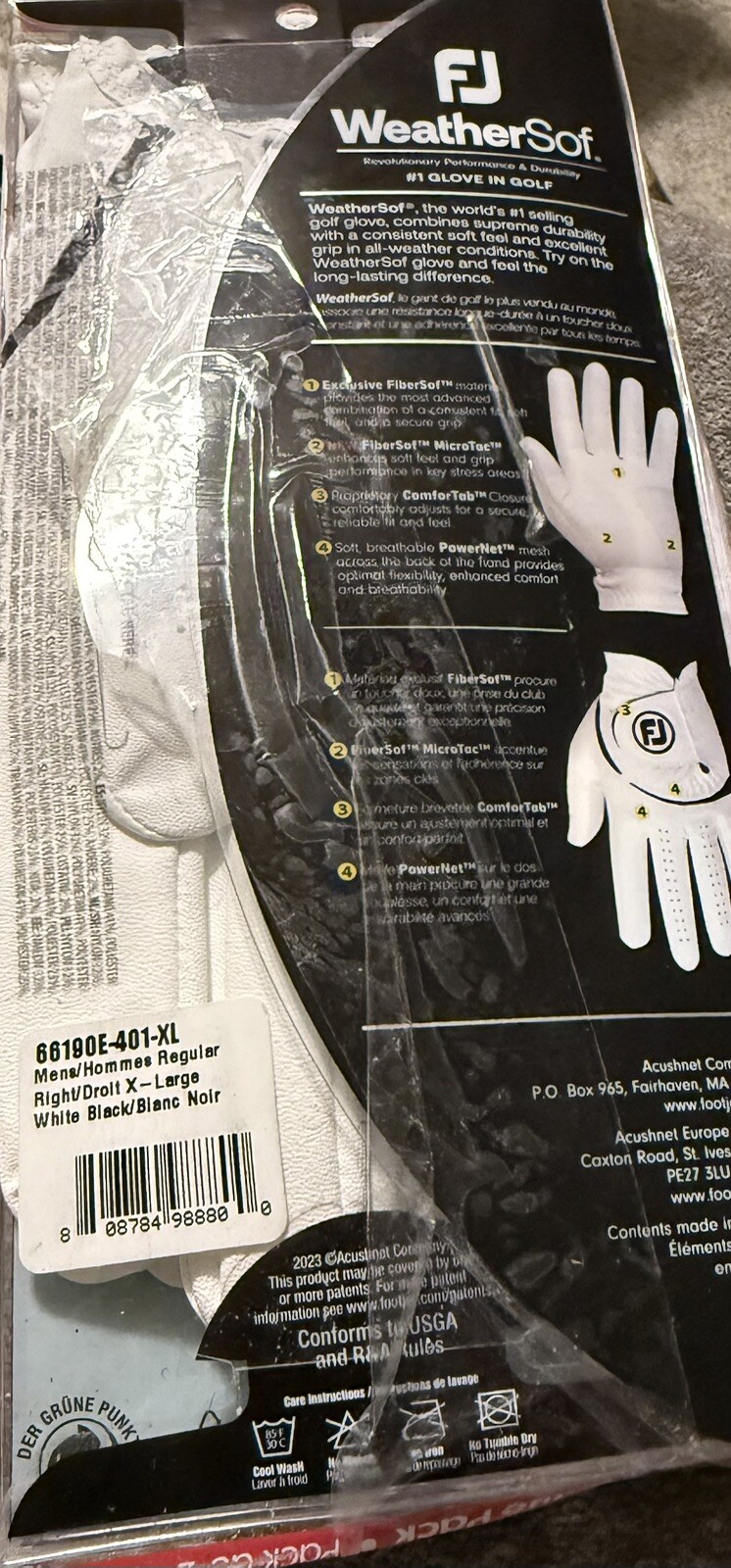 FootJoy WeatherSof 2-Pack Golf Gloves 2026