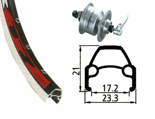 Moyeu Dynamo Shimano Nexus DH-24N40-JC – 28 Trous, 95mm, 6V 2,4W, Frein V