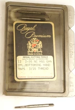 #2-56 Bottoming Hand Taps(12) NC HSG GH4, 2 Flute - Regal Premium - One Lot USA