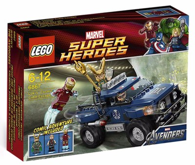 LEGO MARVEL SUPER HEROES LOKI'S COSMIC CUBE ESCAPE 6867