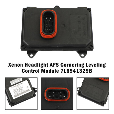 Xenon Headlight AFS Cornering Leveling Control Module 7L6941329B
