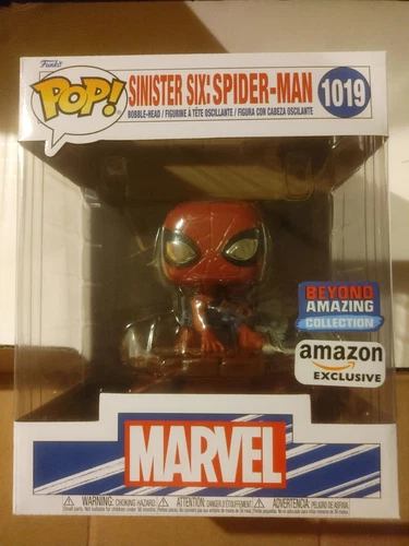 Funko Pop: Marvel - Sinister Six: Spider-Man (exclusivo de Amazon) Set de 7