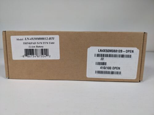 NUEVO Lenovo ThinkPad T470 T570 T480 Batería 6 Celdas 10.8V LN-4X50M08812-BTI - Imagen 4 de 6