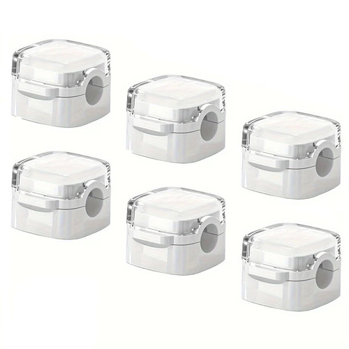 6 Pack Magnetic Cable Clips Under Desk Cable Management, Strong Adhesive1784