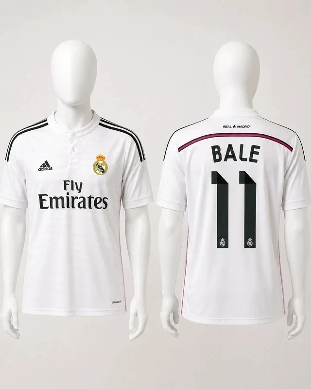 Real Madrid Men Gareth Bale International Club Soccer Fan Apparel
