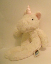 Jellycat London Unicorn Rattle 7.5 Inch Small Stuffed Toy (No Hang Tags)