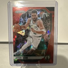 2024-25 Panini Prizm - Jayson Tatum Red Ice Prizm No. 103 