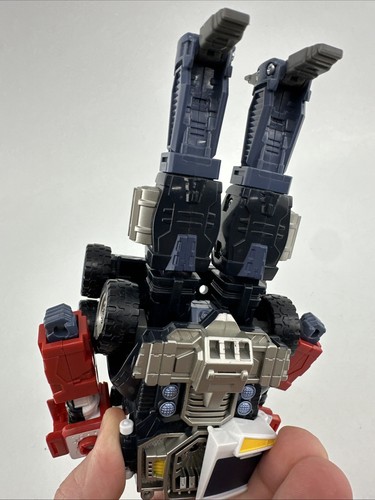 Transformers Energon Optimus Prime Superlink Grand Force Convoy Leader mit Sounds - Bild 12 von 19
