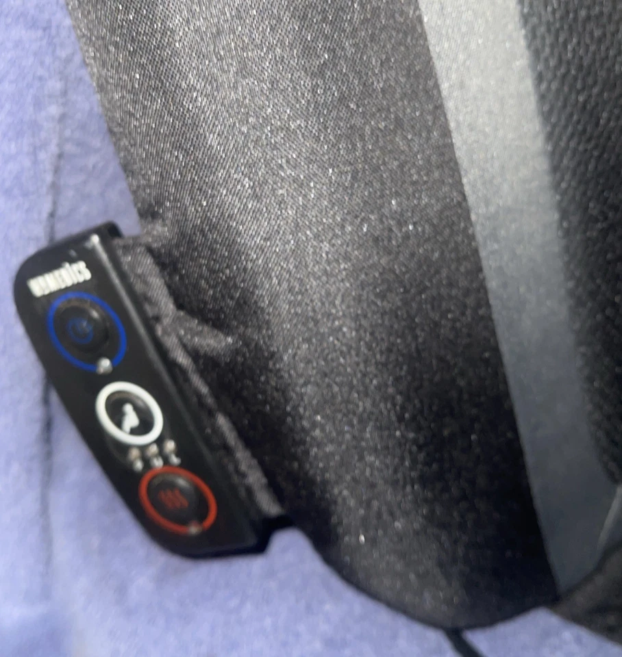 Массажная подушка с подогревом HoMedics - шиацу Elite II - серая/черная - Изображение 3 из 3