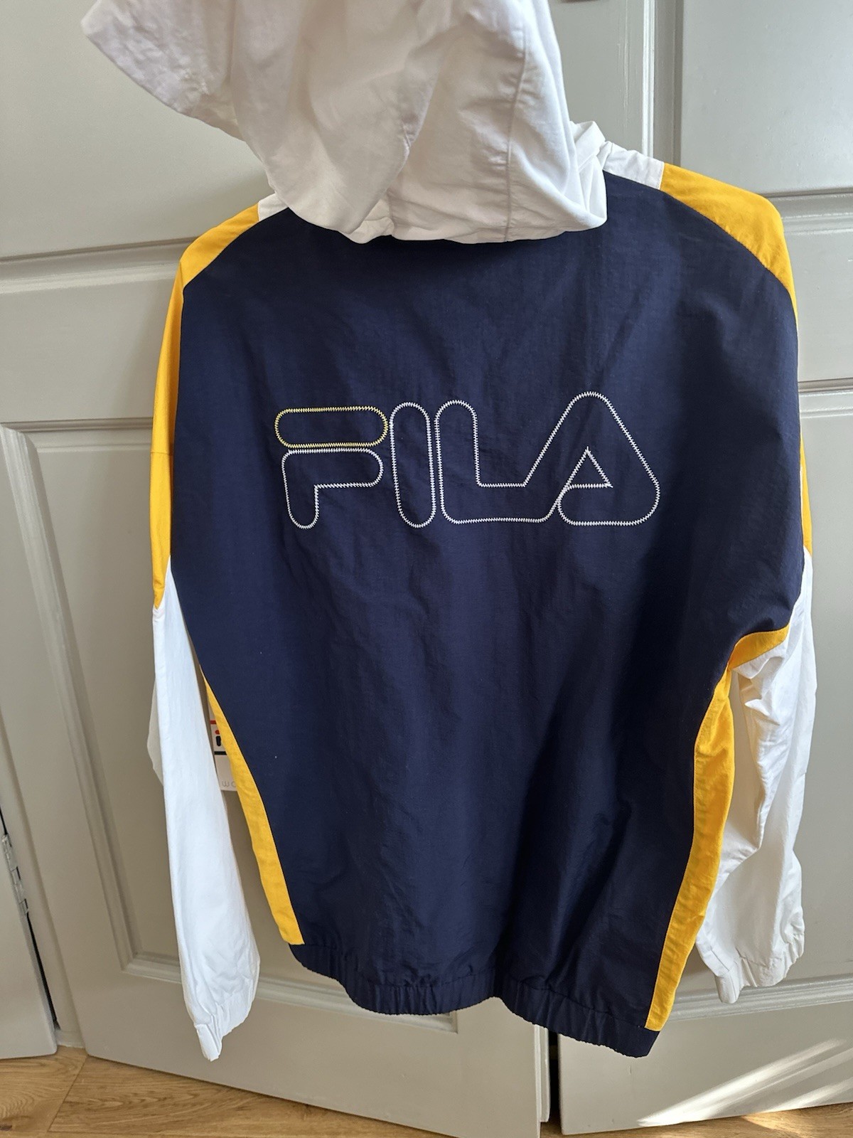 Giacca a vento donna Fila 1 4 zip (taglia M UK12) nuova con etichetta