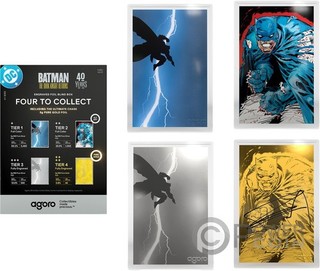 BATMAN Dark Knight Returns DC Blind Box Silber oder Gold Folie Niue 2026