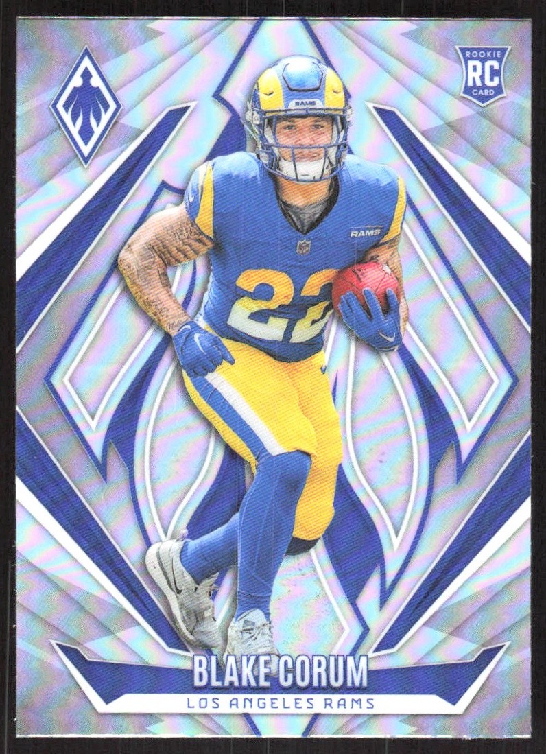 10158G 2024 Panini Phoenix #158 Blake Corum Silver