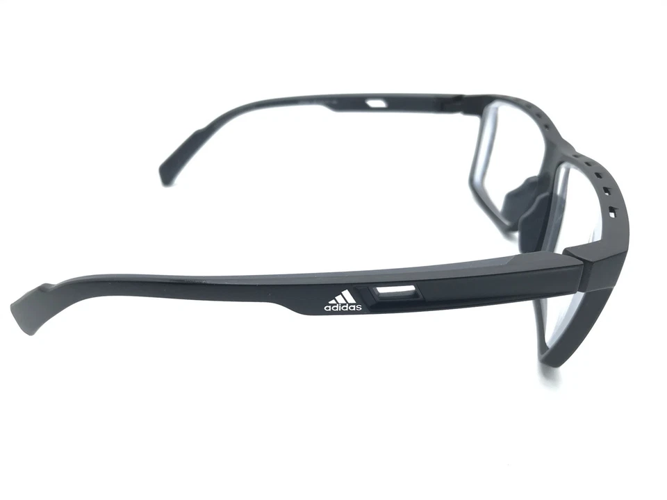 Adidas SP5007 002 Negro Gris Cuadrado Anteojos Monturas 60-13 140 Deportes Hombres Mujeres Foto 4 de 4