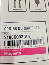 Genuine OEM Canon GPR-58 DRUM UNIT MAGENTA 2188C003AA imageRUNNER C256 C356 GPR5
