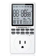 Outlet Timer,  Multifunctional Programmable Timer with Countdown and 7-Day Digit