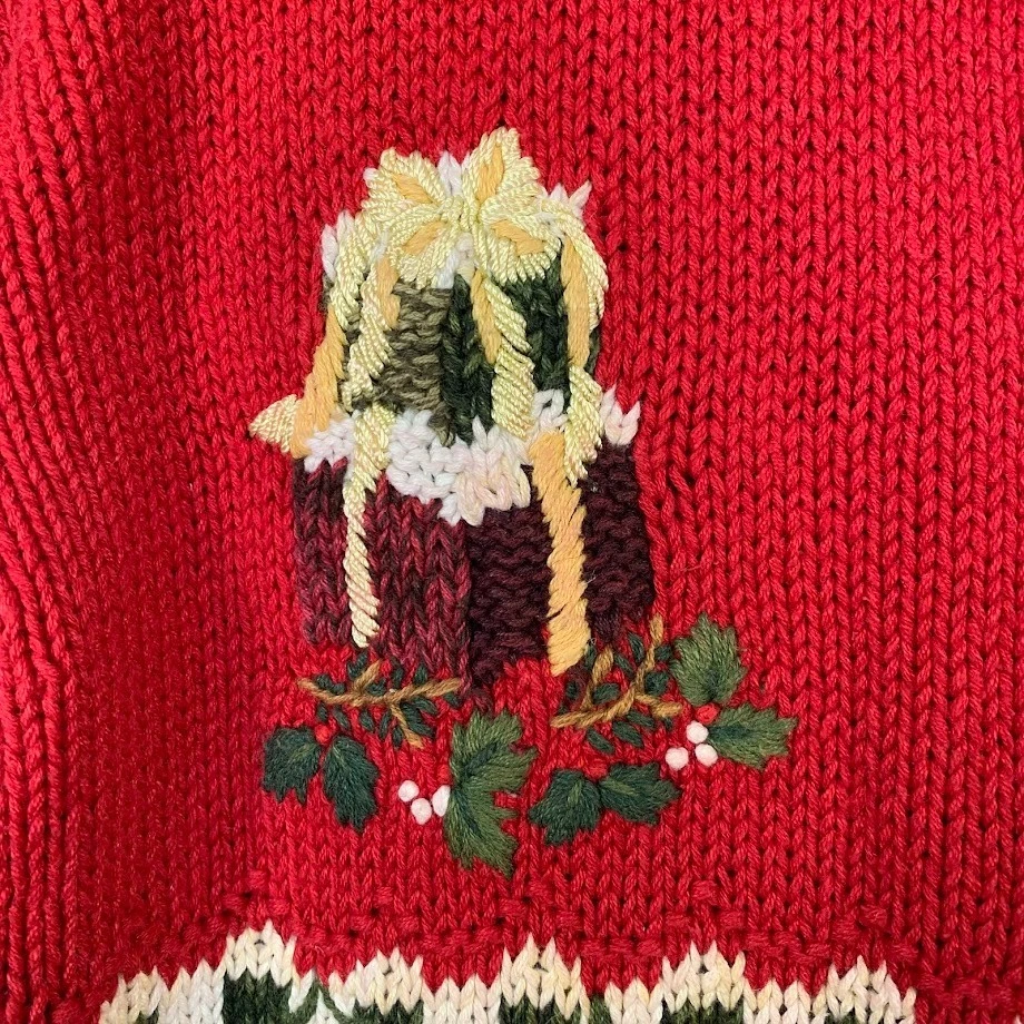 Cárdigan Suéter Navidad Tejido Pequeño Sofisticado De Colección Vacaciones Para Mujer S Foto 4 de 4