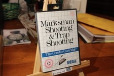Marksman Shooting & Trap Shooting, Sega Master System, UNTESTED IN BOX, 1986