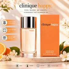 HAPPY Clinique women 3.4 oz edp Perfume spray NEW IN BOX