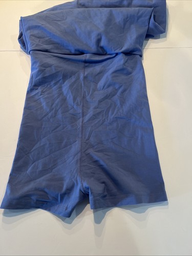 Mate The Label Organic Stretch Dress Mini Tennis In Blue Size Medium NWT - Picture 7 of 8